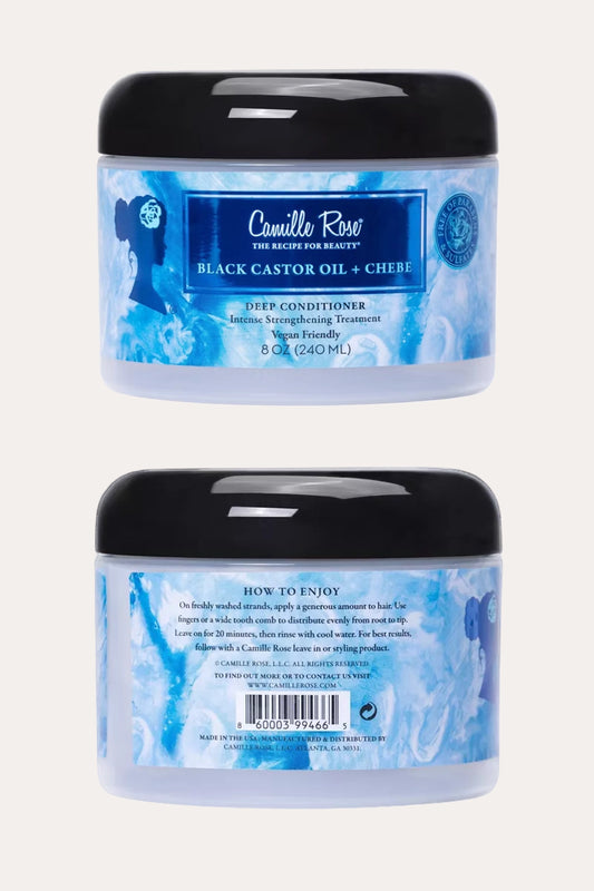 CAMILLE ROSE BLACK CASTOR OIL + CHEBE DEEP CONDITIONER - BSW BEAUTY CANADA