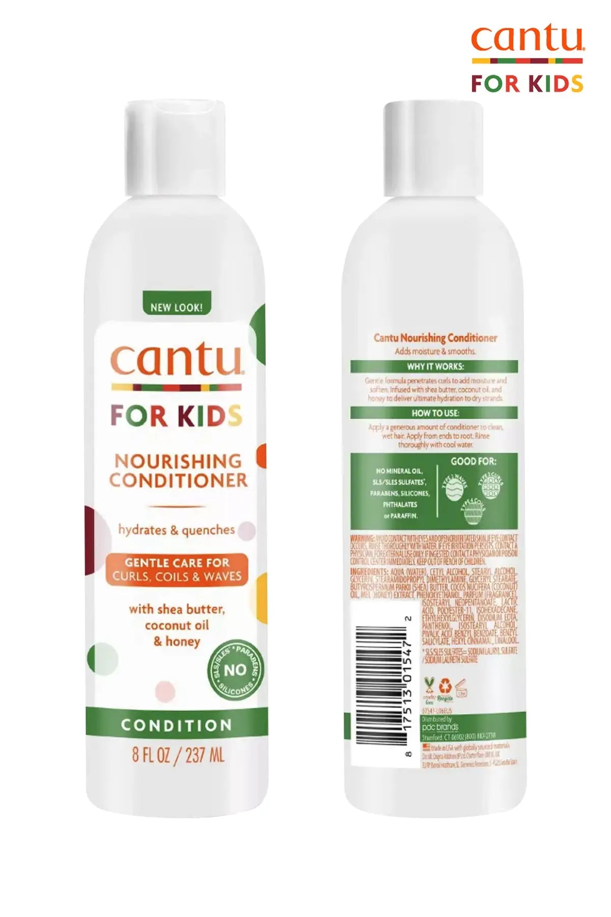 CANTU CARE FOR KIDS NOURISHING CONDITIONER 8oz - BSW BEAUTY CANADA