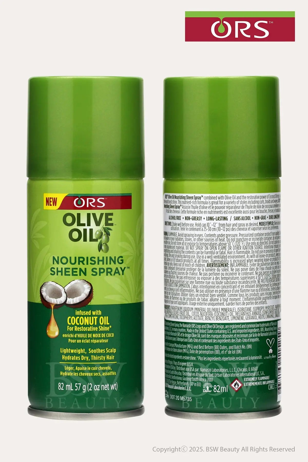 ORS OLIVE OIL NOURISHING SHEEN SPRAY 2.7oz - BSW BEAUTY CANADA
