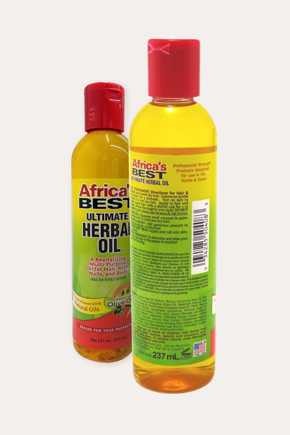 AFRICA'S BEST ULTIMATE HERBAL HAIR OIL 8oz AFRICA'S BEST