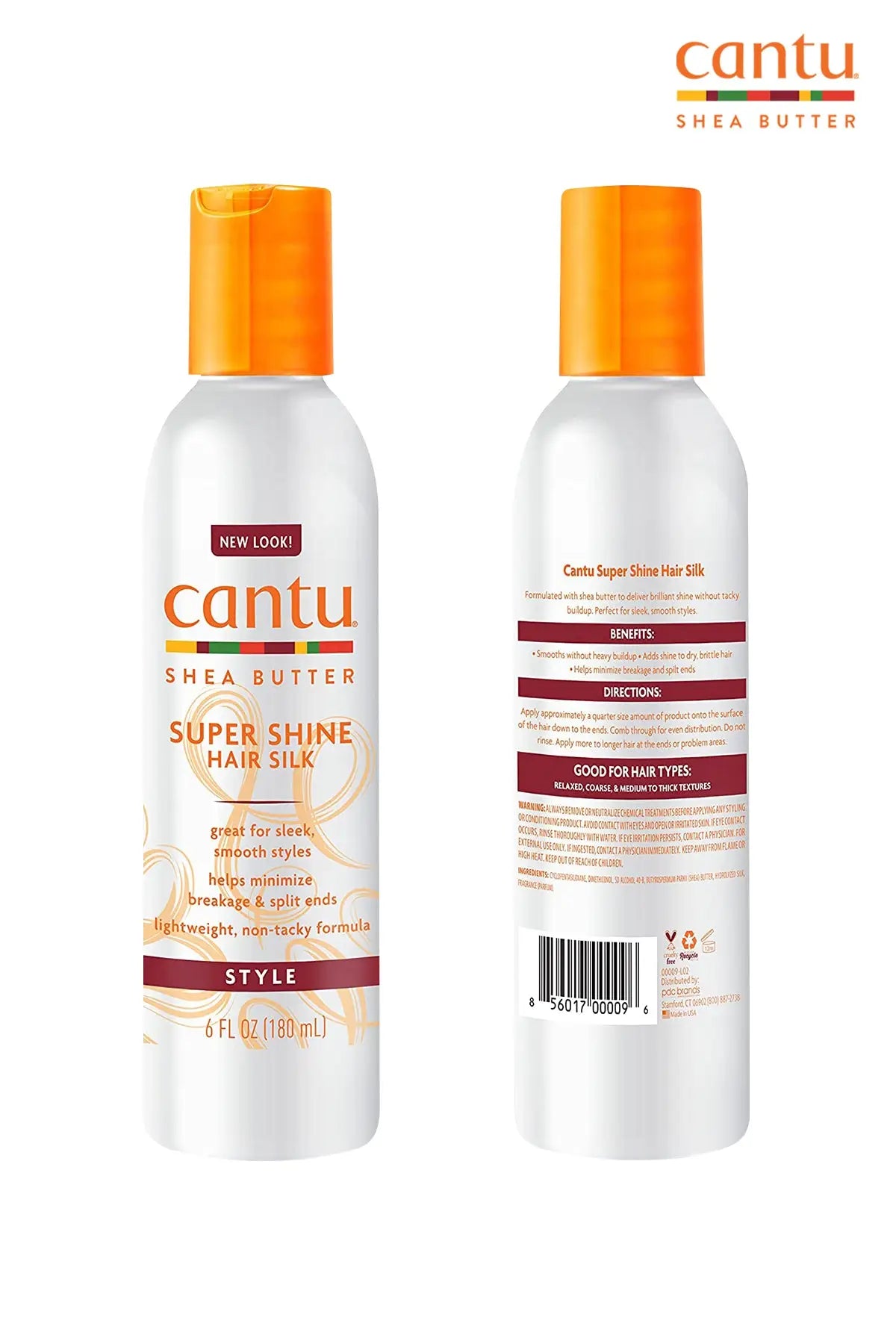 CANTU SHEA BUTTER SUPER SHINE HAIR SILK 6oz - BSW BEAUTY CANADA