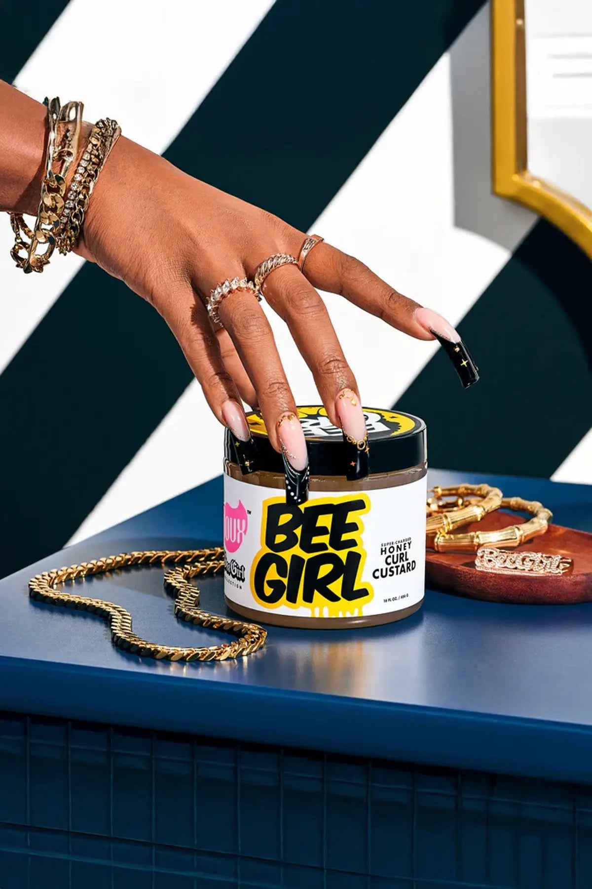 THE DOUX BEE GIRL HONEY CURL CUSTARD 16oz