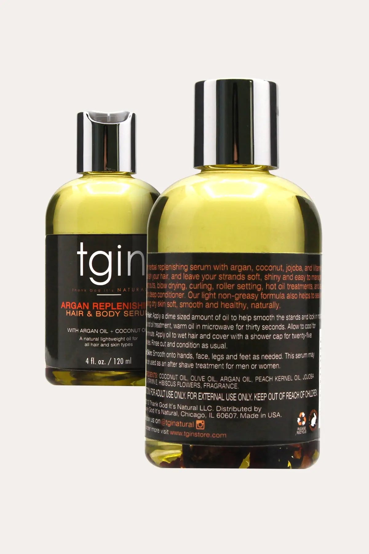 TGIN ARGAN REPLENISHING HAIR & BODY SERUM 4oz - BSW BEAUTY CANADA