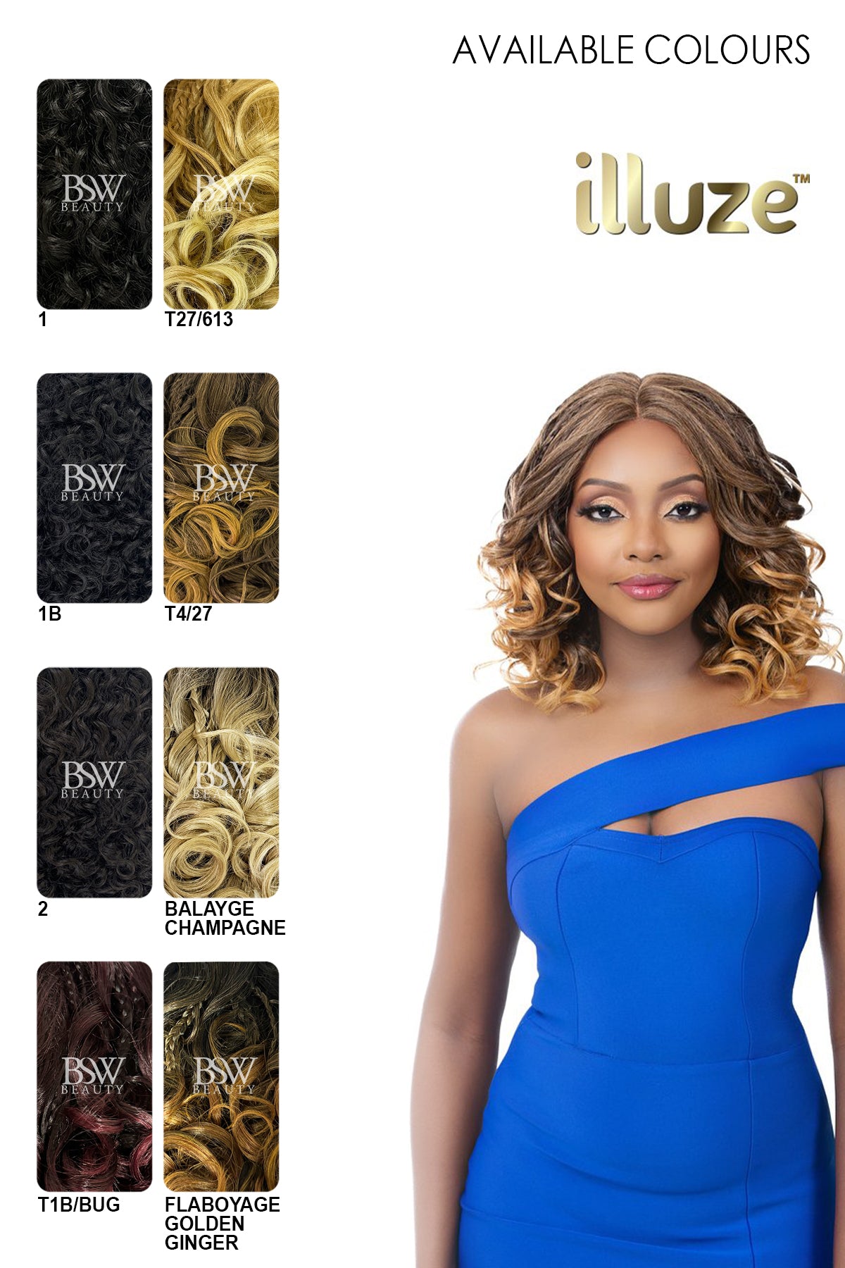 NUTIQUE ILLUZE BOHO BRAID LACE FRONT WIG - ROMANCE 16 - BSW BEAUTY CANADA