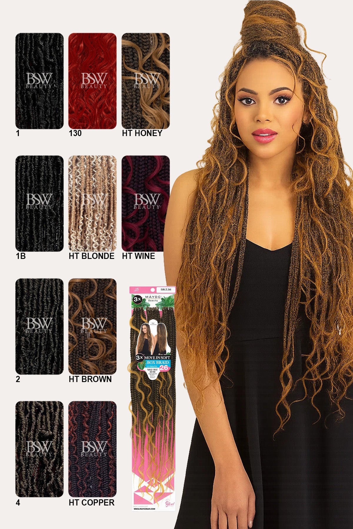 MAYDE MODERN SOFT BOX 3X 26