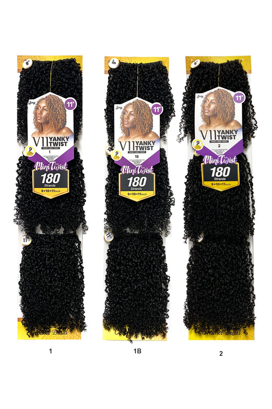 ZURY V11 YANKY TWIST - MINI 9"10"11" - BSW BEAUTY CANADA