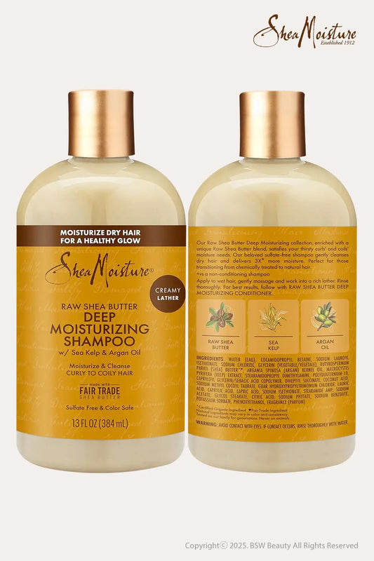 SHEA MOISTURE RAW SHEA BUTTER MOISTURE RETENTION SHAMPOO 13oz - BSW BEAUTY CANADA