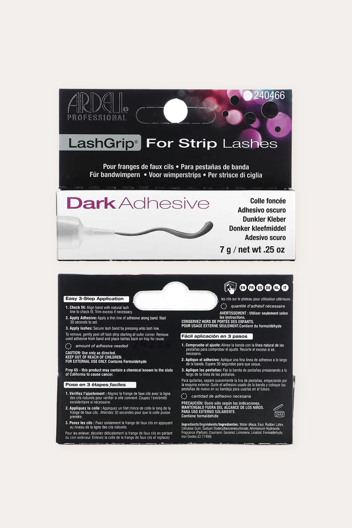 ARDELL LASHGRIP FOR STRIP ADHESIVE DARK 0.25oz