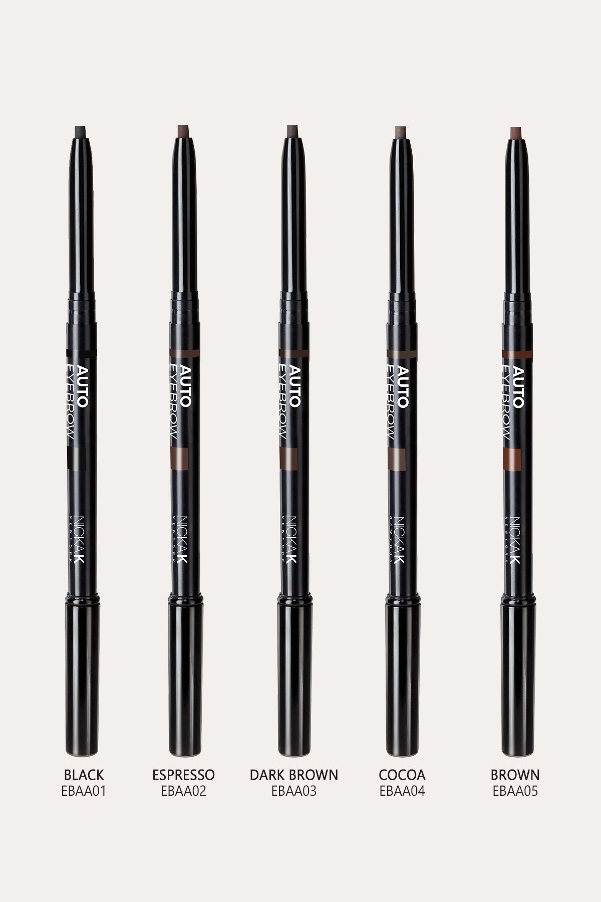 NICKA K AUTO EYEBROW PENCIL - BSW BEAUTY CANADA