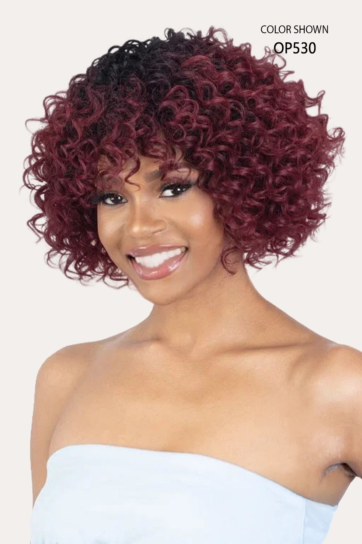 SHAKE N GO FRESHFIT FULL CAP WIG - OLIVE