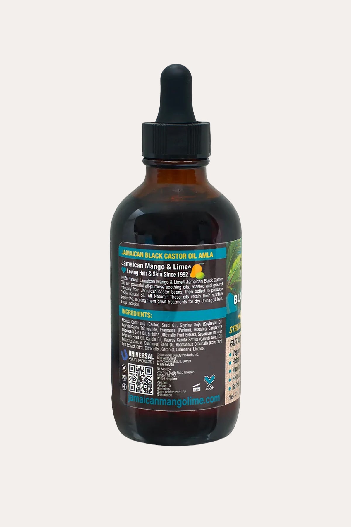 JAMAICAN MANGO & LIME BLACK CASTOR OIL - ALMA