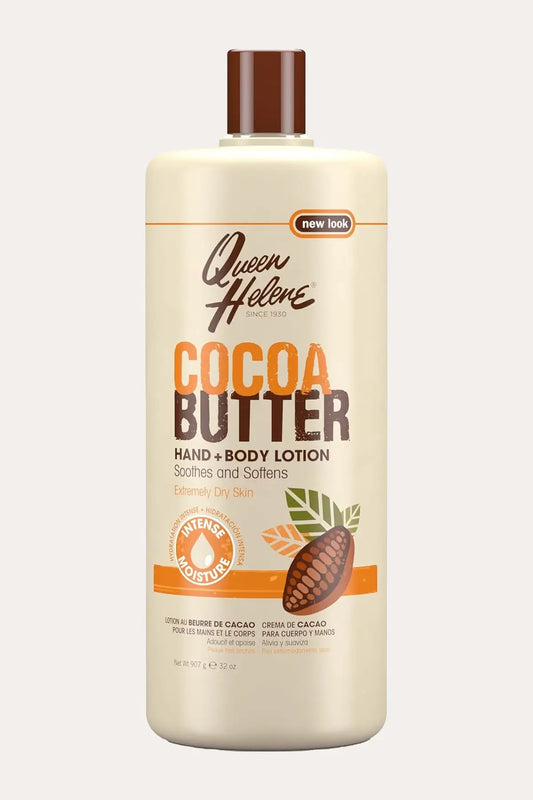 QUEEN HELENE COCOA BUTTER HAND & BODY LOTION 32oz QUEEN HELENE