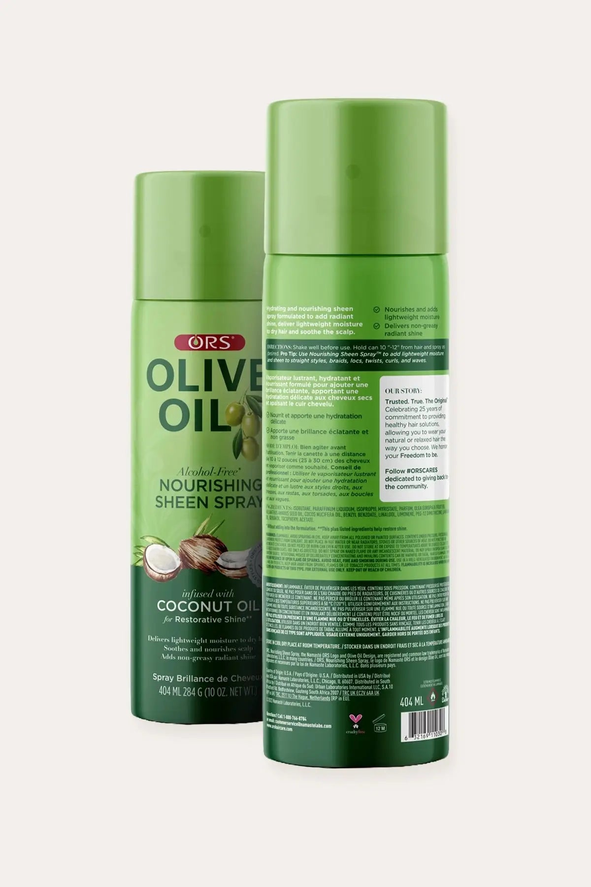 ORS OLIVE OIL NOURISHING SHEEN SPRAY WITH COCONUT OIL 11.7oz ORS