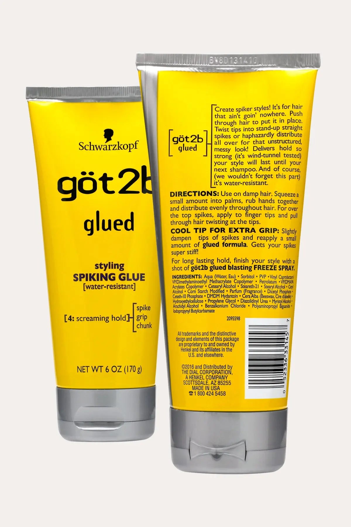 GOT2B SPIKING GLUED STYLING SPIKING GLUE 6oz - BSW BEAUTY CANADA