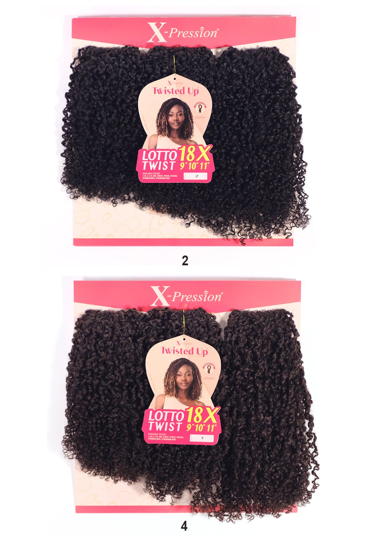 OUTRE X-PRESSION TWISTED UP 18X LOTTO TWIST 9