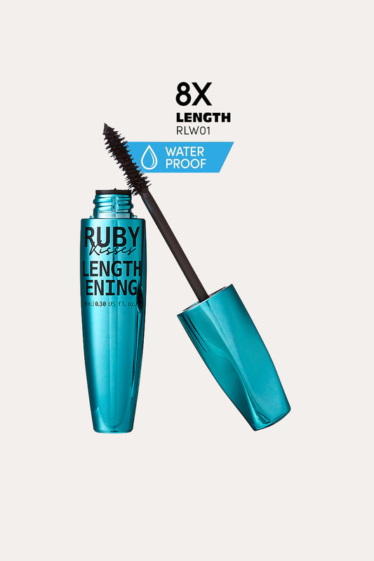 RUBY KISSES LENGTHENING WATERPROOF MASCARA - BSW BEAUTY CANADA