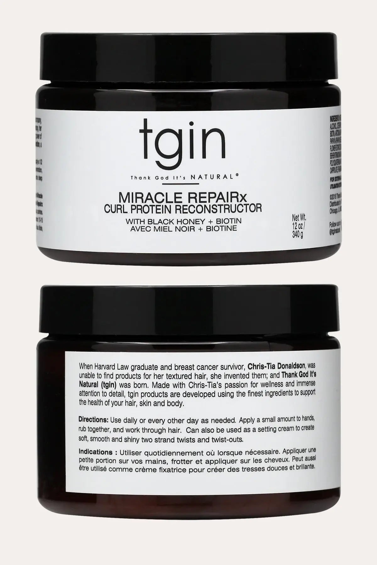 TGIN MIRACLE REPAIRX CPR TREATMENT 12oz - BSW BEAUTY CANADA