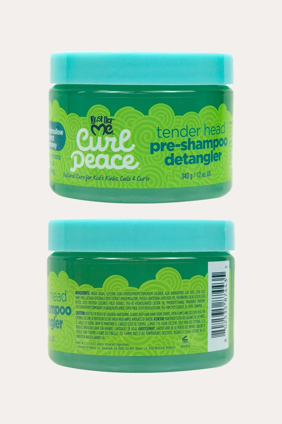 JUST FOR ME CURL PEACE TENDER HEAD PRE-SHAMPOO DETANGLER 12oz - BSW BEAUTY CANADA