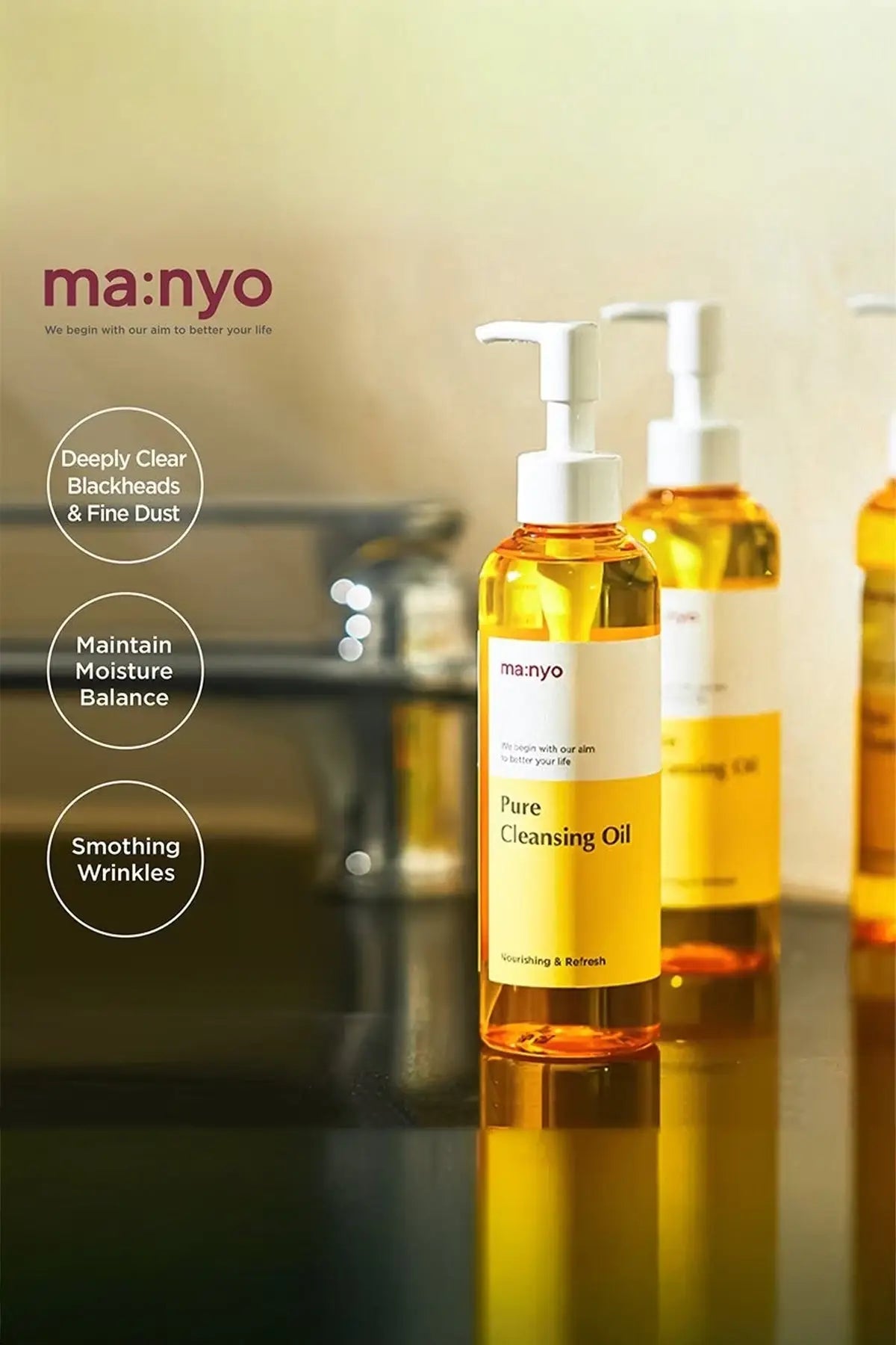 MANYO PURE CLEANSING OIL 200ml MANYO