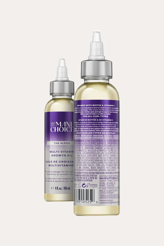 THE MANE CHOICE MULTI-VITAMIN SCALP NOURISHING GROWTH OIL 4oz - BSW BEAUTY CANADA
