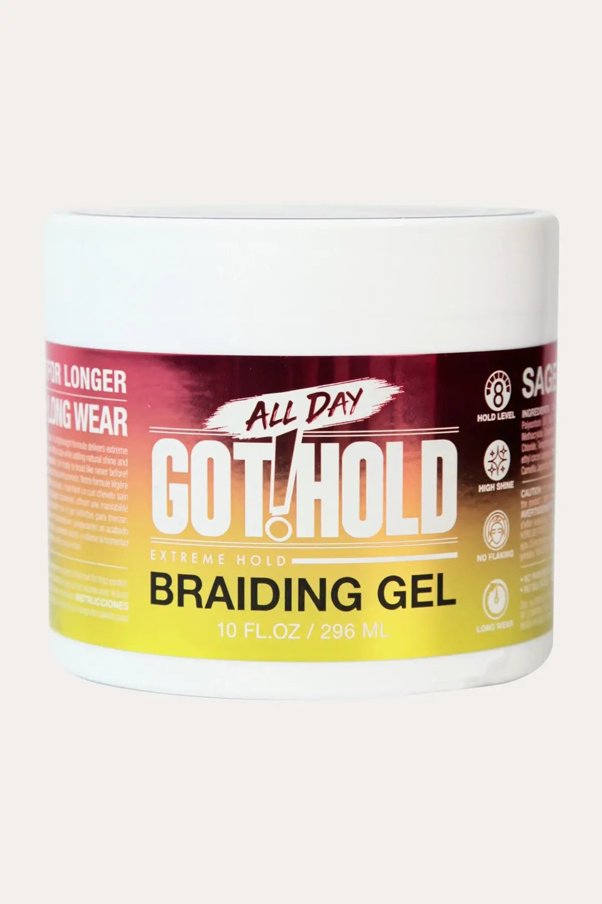 ALL DAY GOT HOLD EXTREME HOLD BRAIDING GEL EBIN NEW YORK
