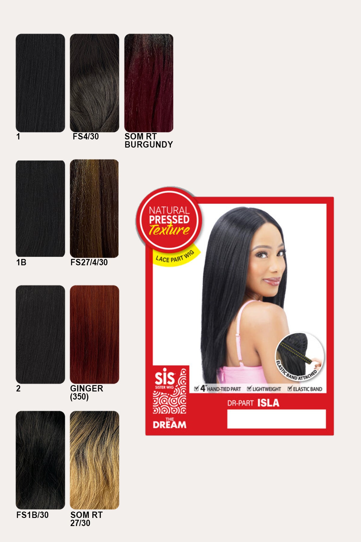 ZURY SIS  DR-PART WIG - ISLA - BSW BEAUTY CANADA