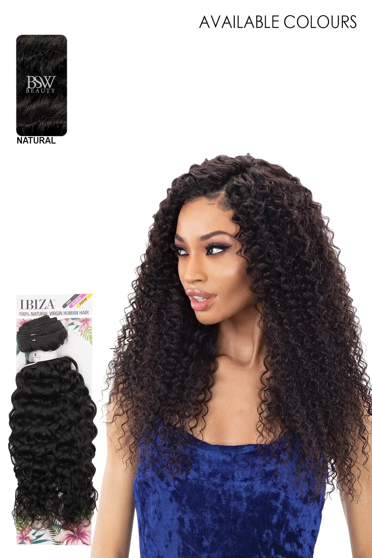 SHAKE N GO VIRGIN HUMAN HAIR WEAVE IBIZA SPANISH CURL