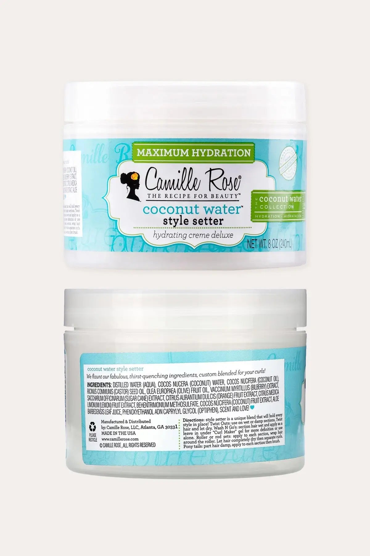 CAMILLE ROSE COCONUT WATER STYLE SETTER 8oz