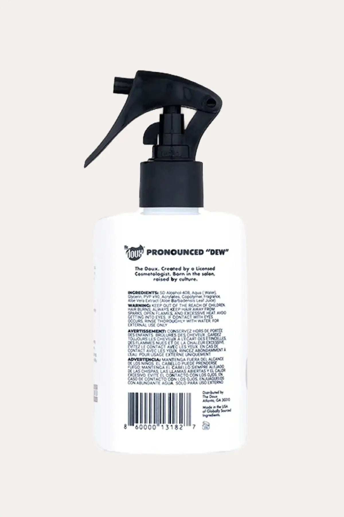 THE DOUX DJ QUICK DRY SPRAY 8oz THE DOUX