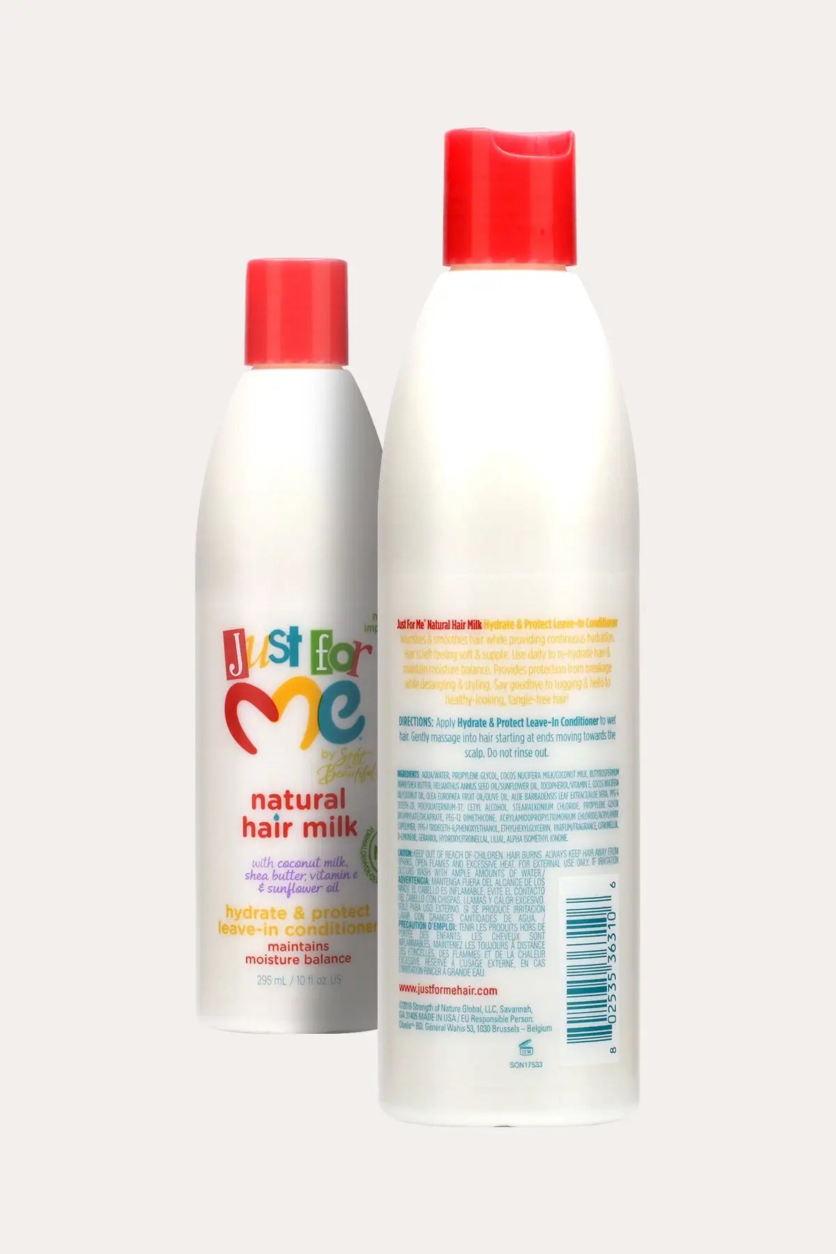 JUST FOR ME NATURAL HAIR MILK HYDRATE & PROTECT LEAVE-IN CONDITIONER 10oz - BSW BEAUTY CANADA