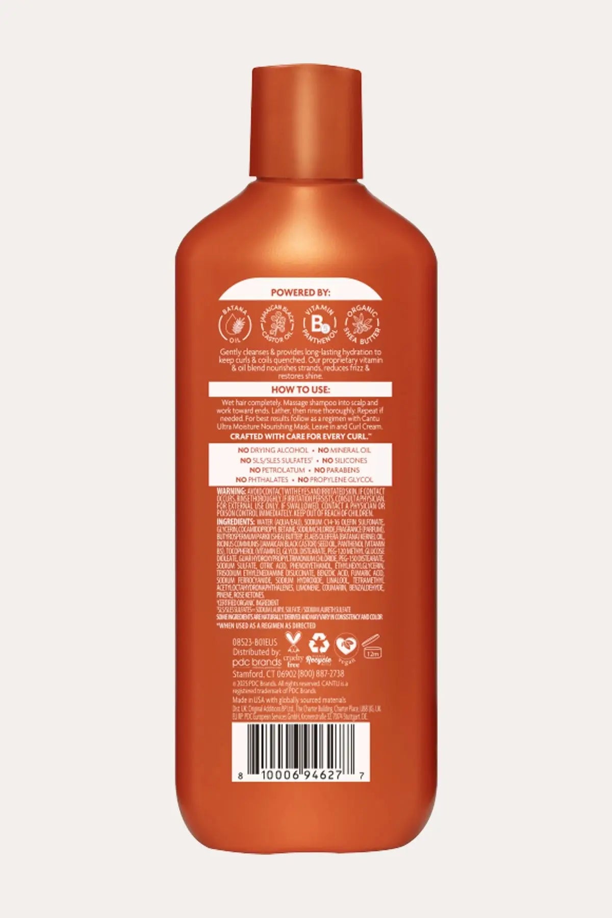 CANTU ULTRA MOISTURE BATANA OIL NOURISHING SHAMPOO CANTU