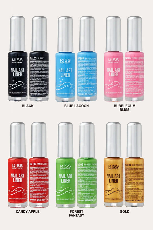 [완료] KISS NEW YORK PRECISION BRUSH NAIL ART LINER KISS NEW YORK