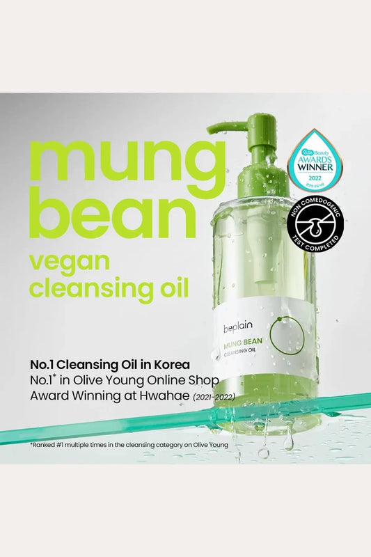 BEPLAIN MUNG BEAN CLEANSING OIL - Perfect for Sensitive Skin BEPLAIN