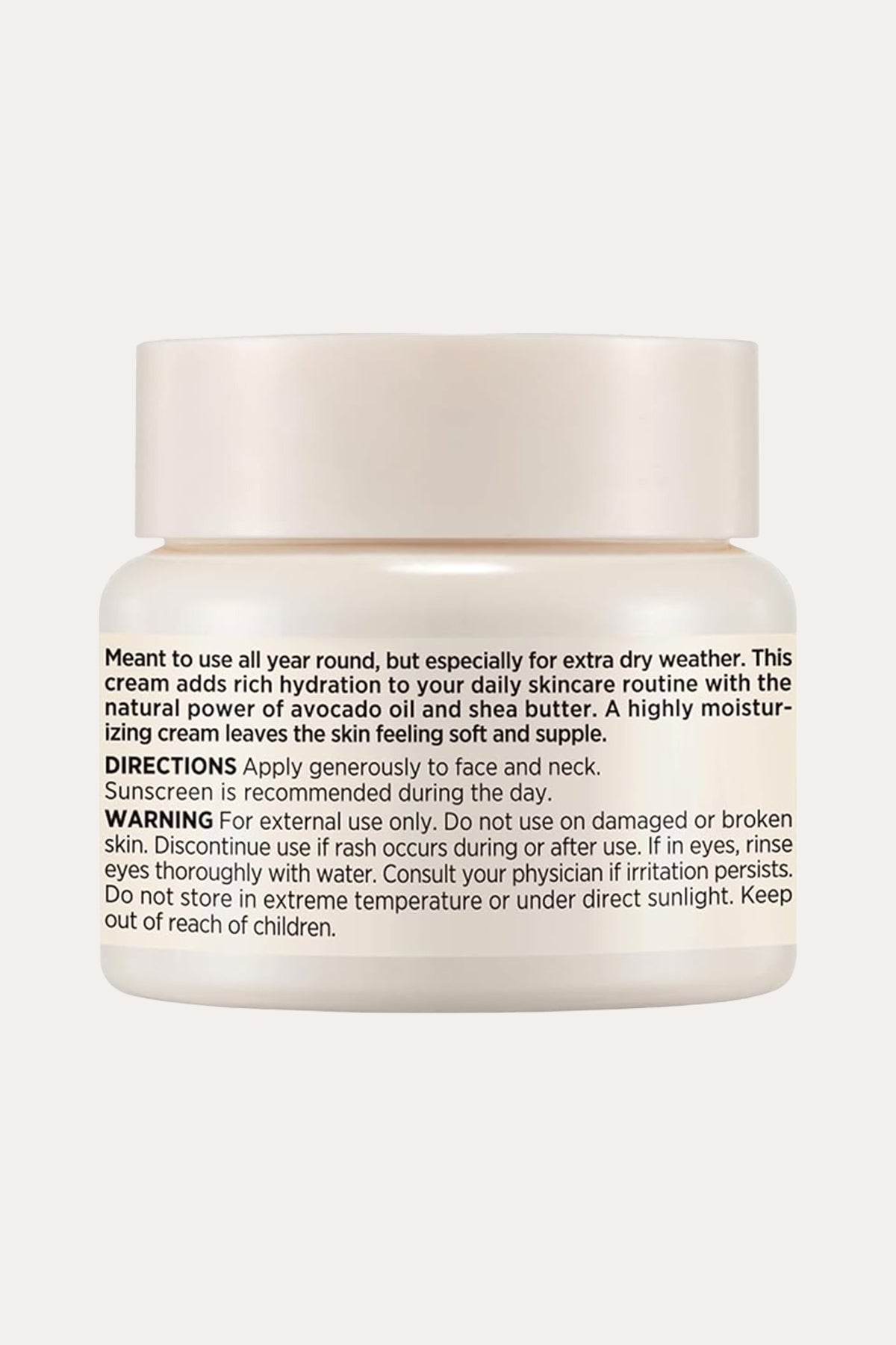 FOOD STORY AVOCADO SOFTENING ULTRA RICH CREAM 1.94 OZ. / 55 g - BSW BEAUTY CANADA