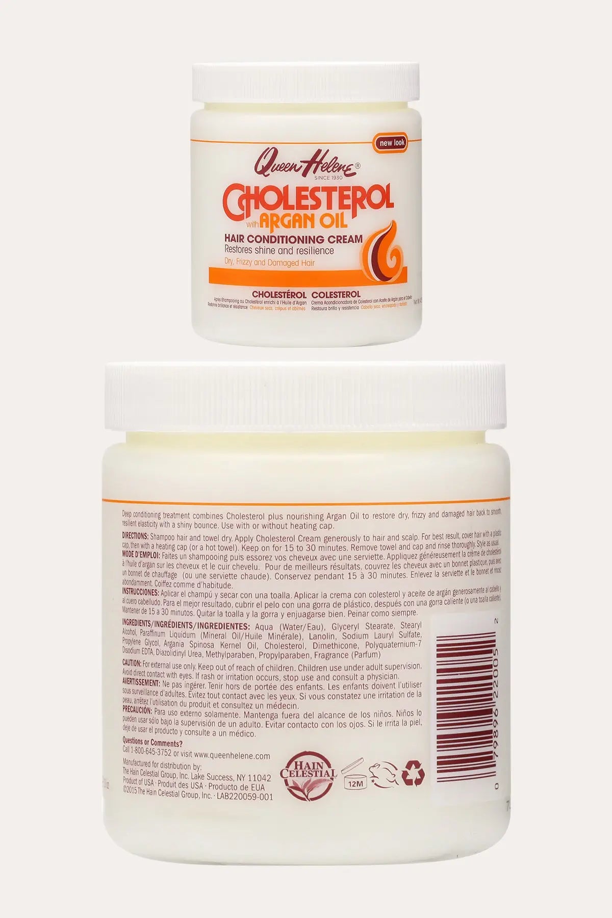 QUEEN HELENE CHOLESTEROL WITH ARGAN OIL HAIR CONDITIONING CREAM 15oz - BSW BEAUTY CANADA