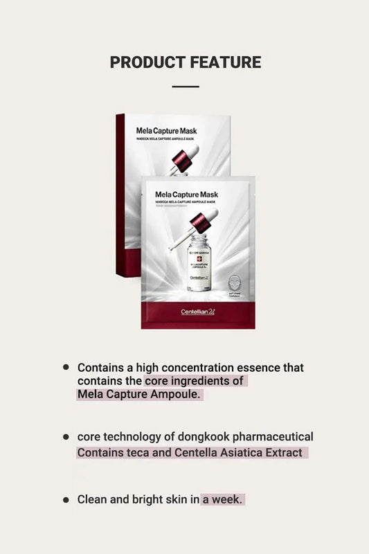 CENTELLIAN 24 MADECA MELA CAPTURE AMPOULE MASK - BSW BEAUTY CANADA