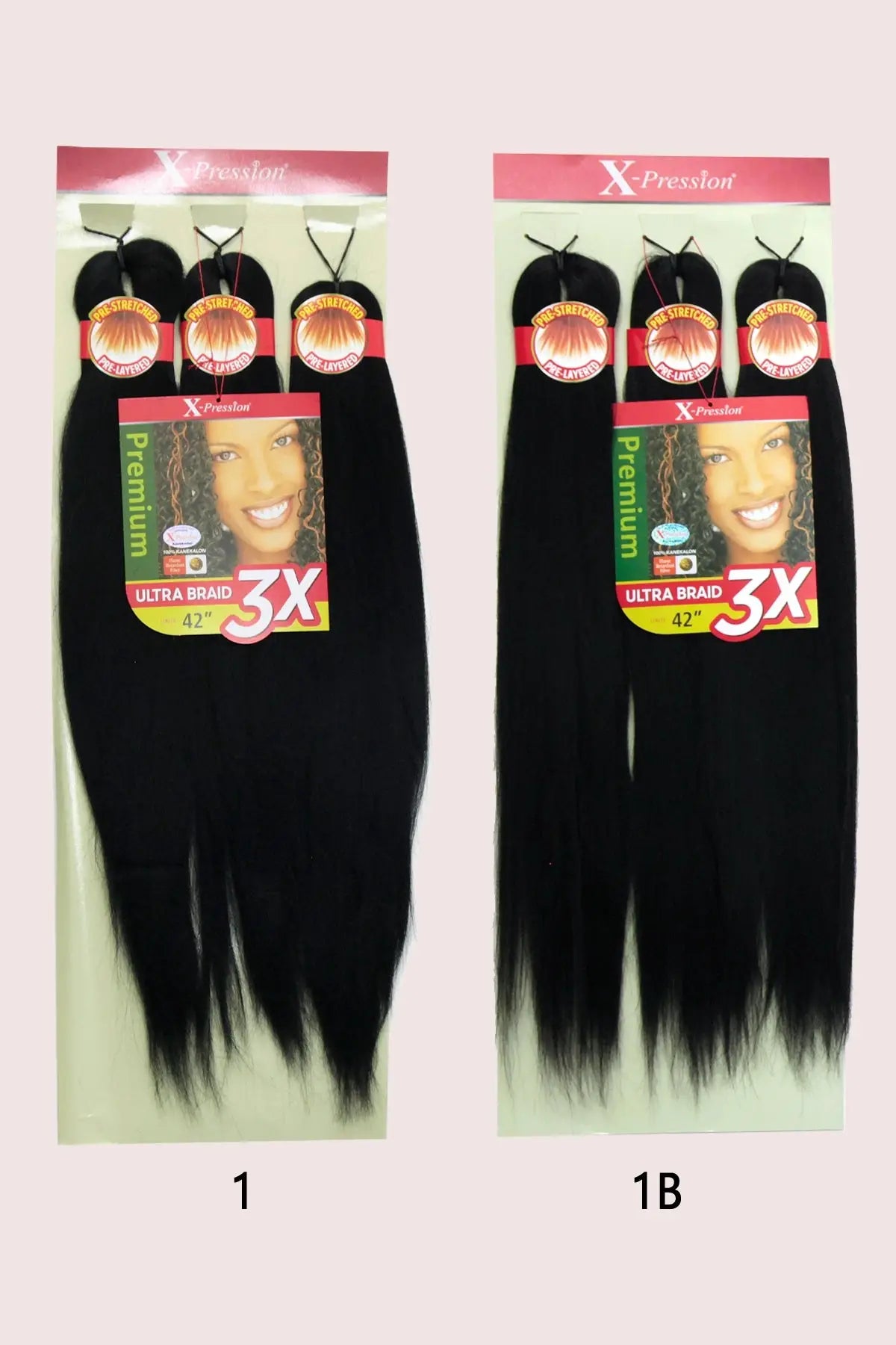 OUTRE 3X X-PRESSION TRESSES ULTRA PRÉ-ÉTIRÉES 42"