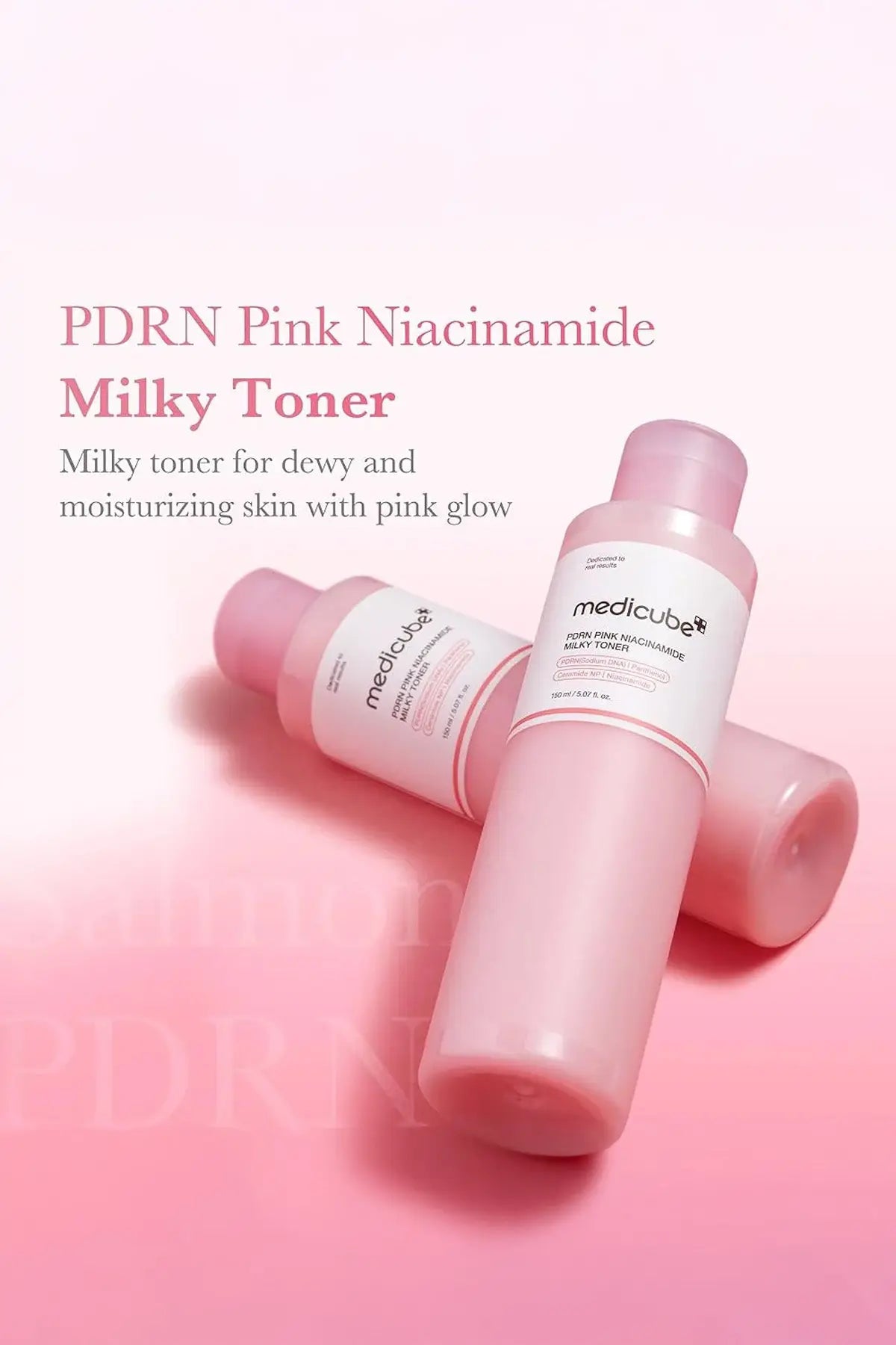 MEDICUBE PDRN PINK NIACINAMIDE MILKY TONER 150ml MEDICUBE