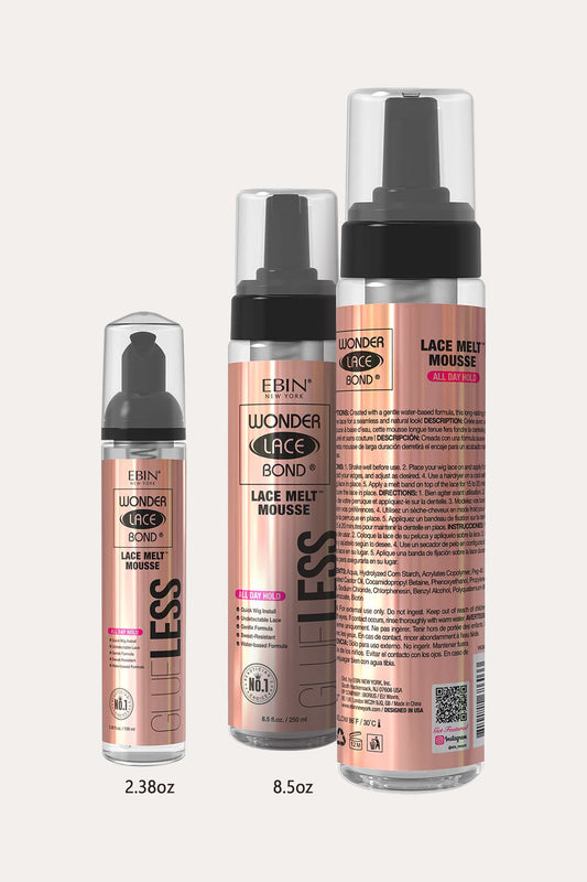 EBIN WONDER LACE BOND GLUELESS - LACE MELT MOUSSE - BSW BEAUTY CANADA