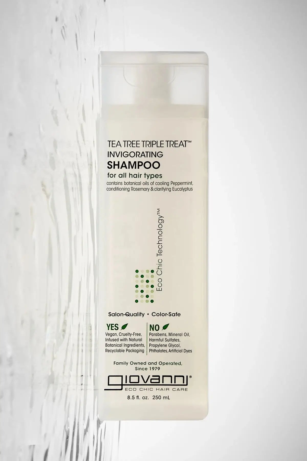 GIOVANNI TEA TREE TRIPLE TREAT INVIGORATING SHAMPOO 8.5oz GIOVANNI