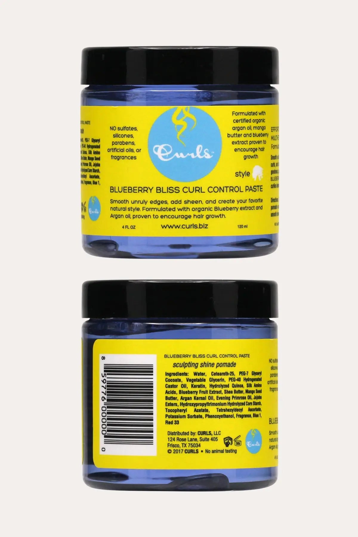 CURLS BLUEBERRY BLISS CURL CONTROL PASTE 4oz - BSW BEAUTY CANADA