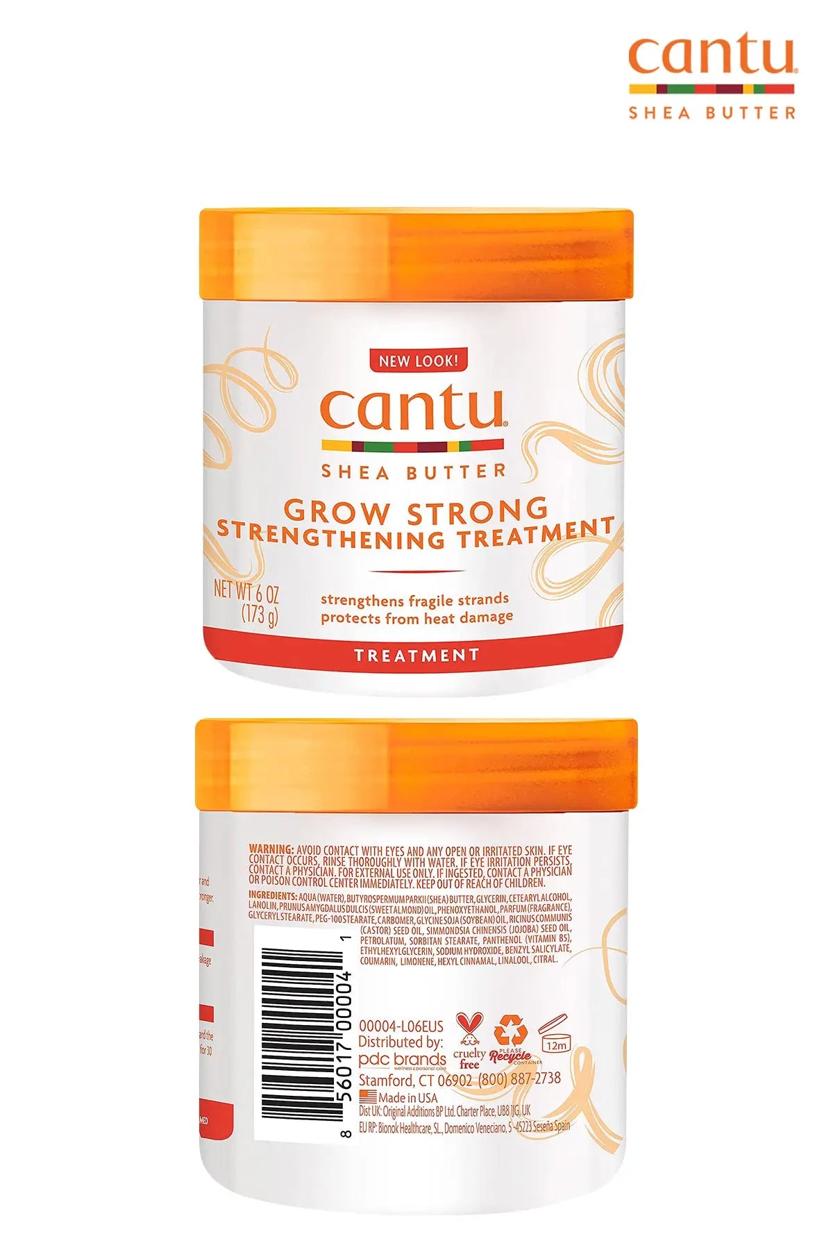 CANTU SHEA BUTTER GROW STRONG STRENGTHENING TREATMENT 6oz - BSW BEAUTY CANADA