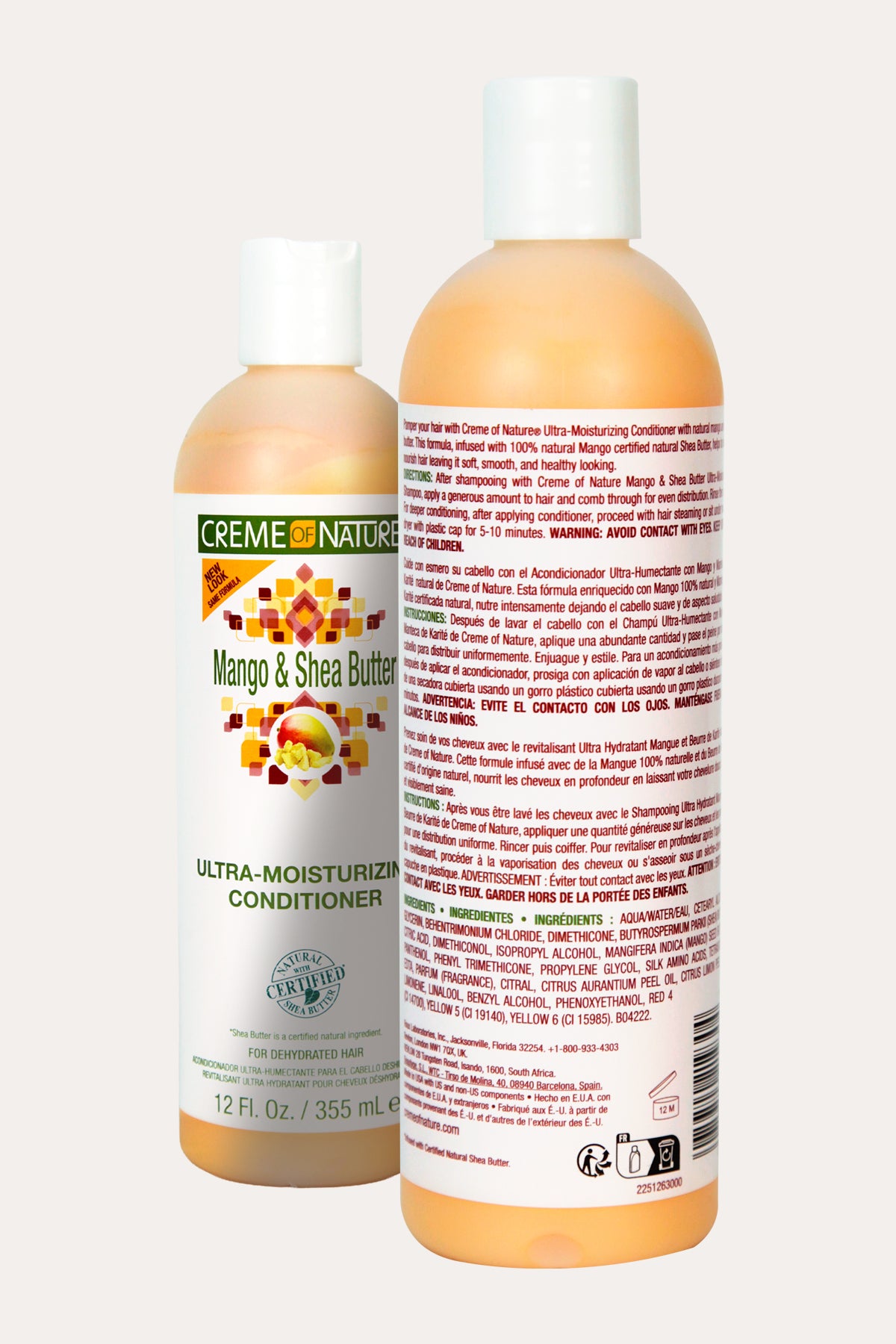 CREME OF NATURE MANGO & SHEA BUTTER ULTRA MOISTURIZING CONDITIONER 12oz