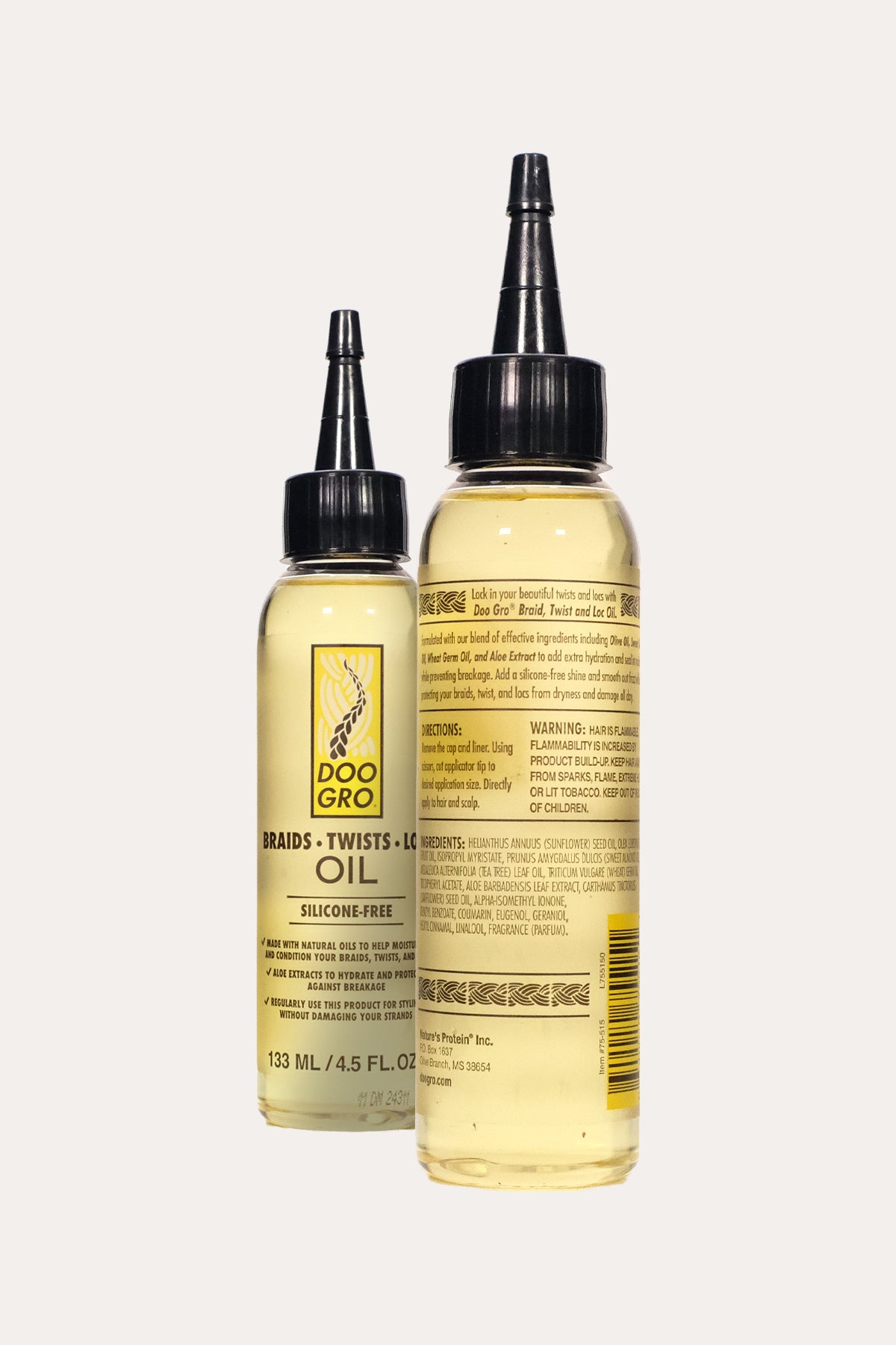 DOO GRO BRAID TWIST LOCS OIL 4.5oz