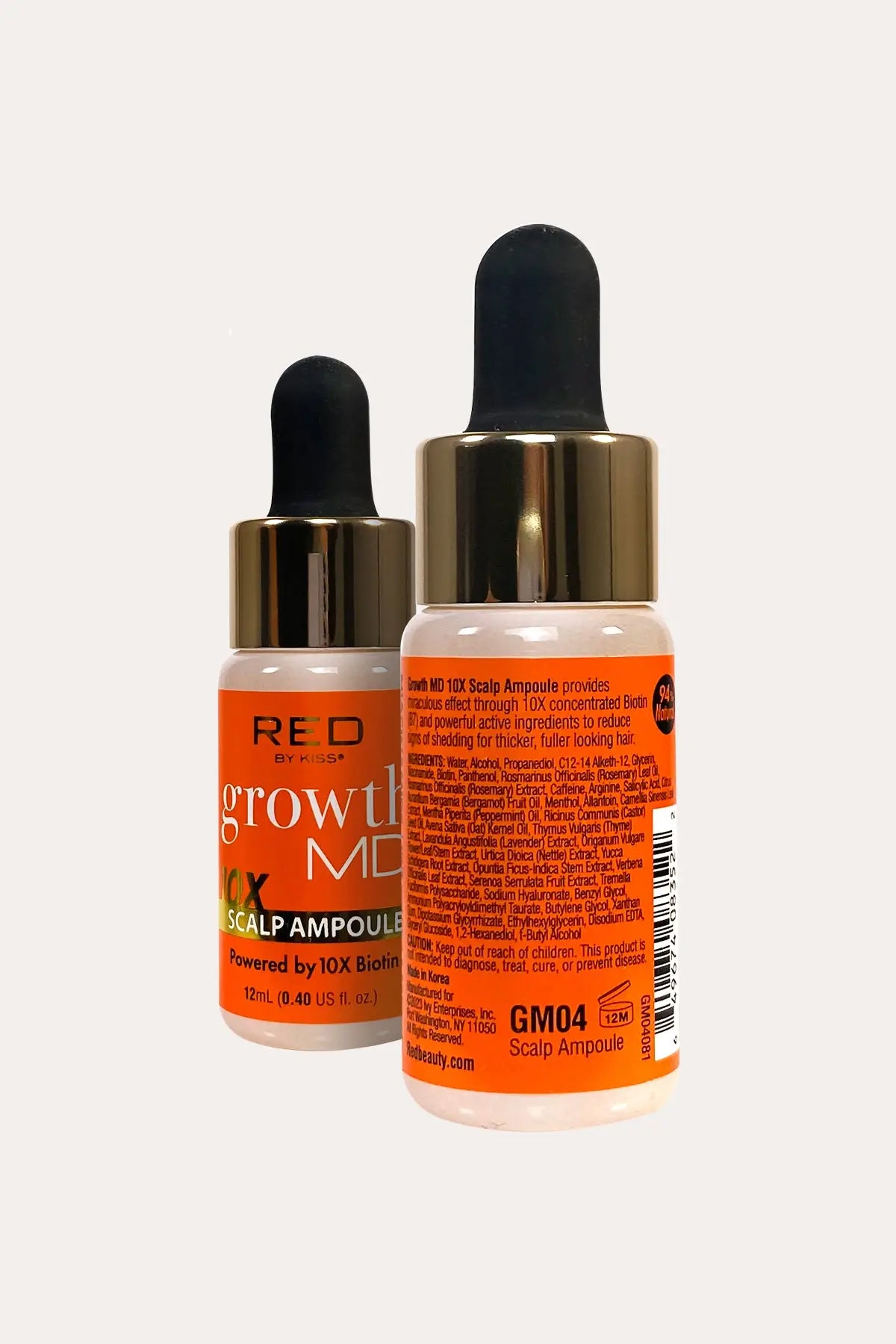 RED BY KISS GROWTH MD SCALP AMPOULE 0.4oz