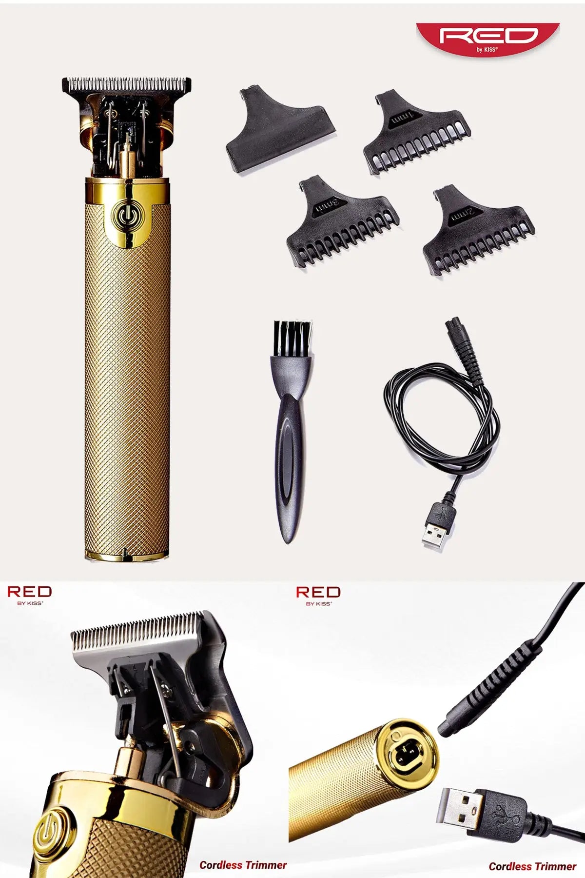 RED BY KISS CORDLESS TRIMMER CT11 - BSW BEAUTY CANADA