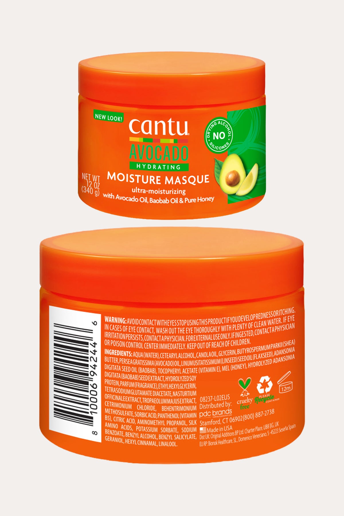 CANTU AVOCADO HYDRATING HAIR MASQUE 12oz