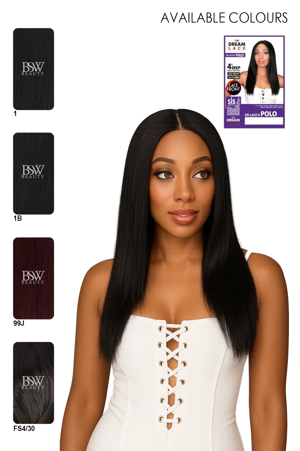 ZURY SIS THE DREAM LACE FRONT WIG DR-LACE H - POLO - BSW BEAUTY CANADA