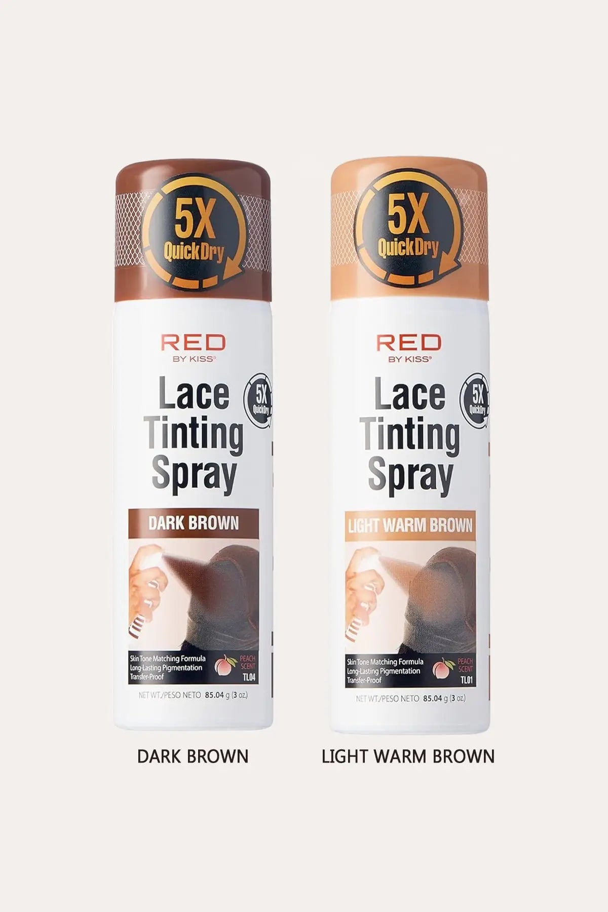 RED BY KISS LACE TINTING SPRAY (4 COLORS)