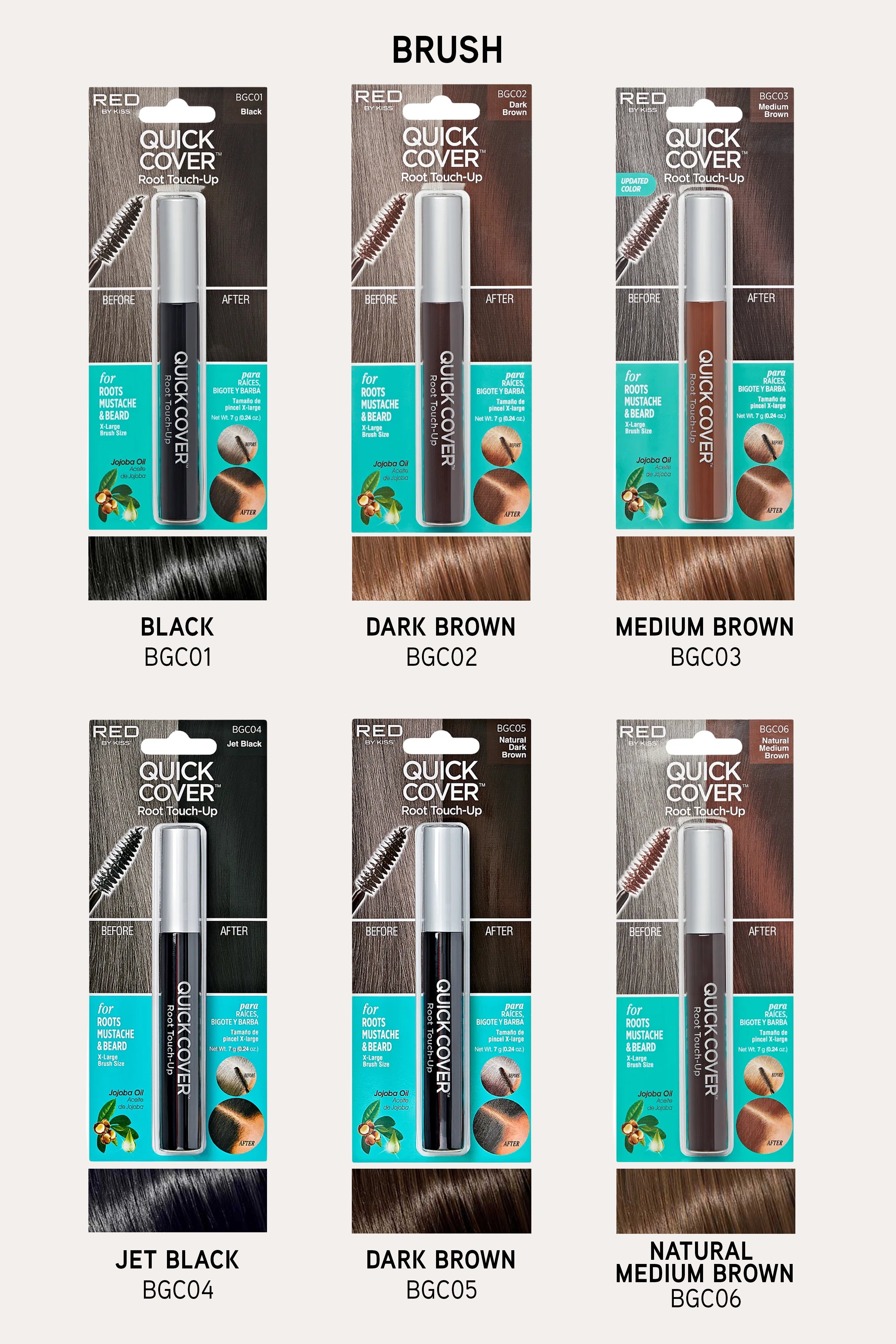 KISS COLORS QUICK COVER ROOT TOUCH UP